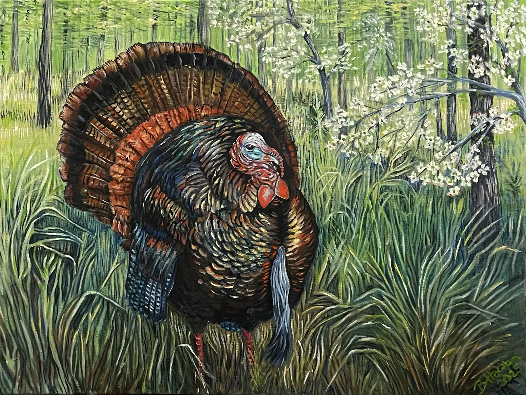 The Spring King's Dance in the Dogwoods